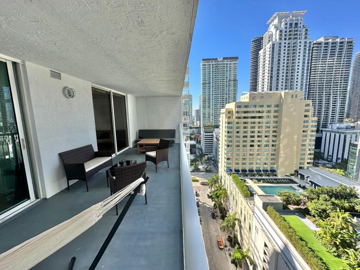City & Sea View+Free Parking Modern Condo マイアミ エクステリア 写真
