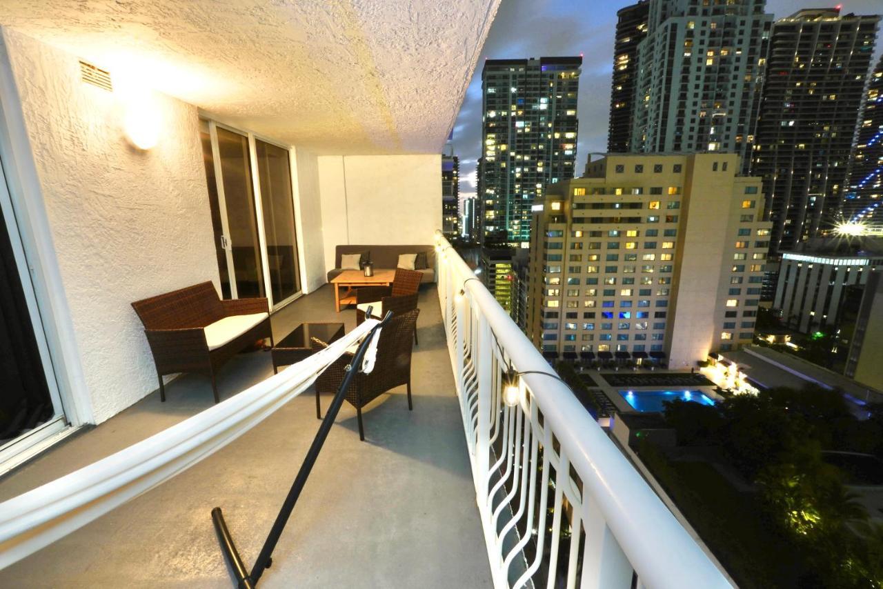 City & Sea View+Free Parking Modern Condo マイアミ エクステリア 写真